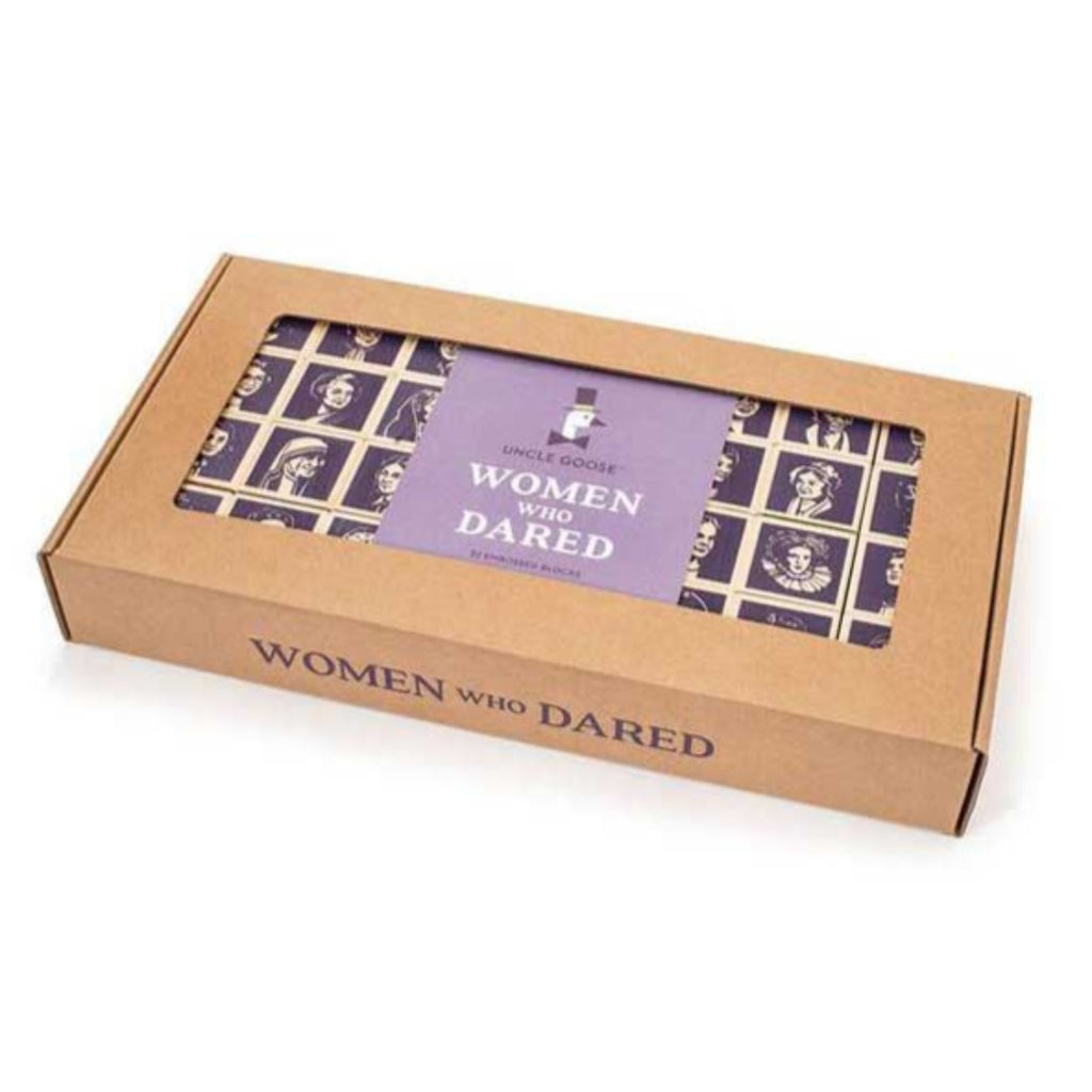 box of women who dared blocks