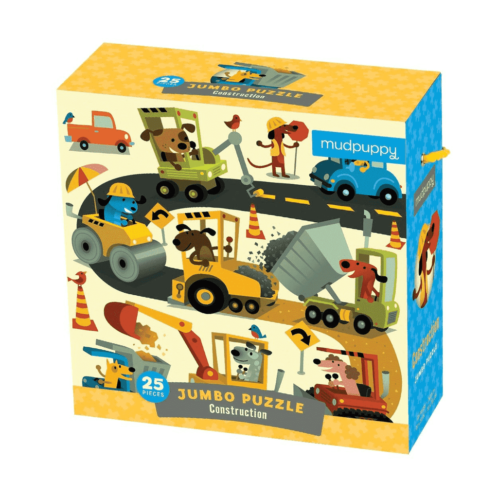 Jumbo Piece Construction Theme Puzzle for Toddler