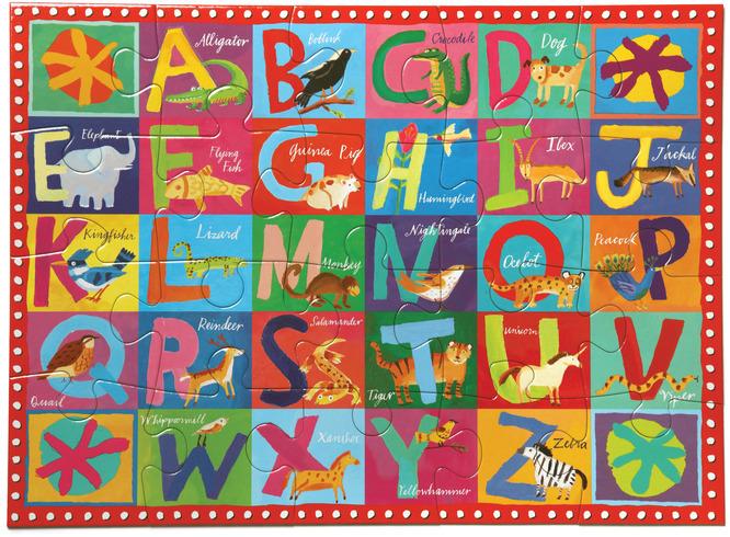 Animal 20 Piece ABC Puzzle for 3+ year olds