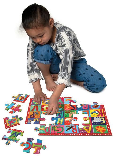 Animal 20 Piece ABC Puzzle for 3+ year olds