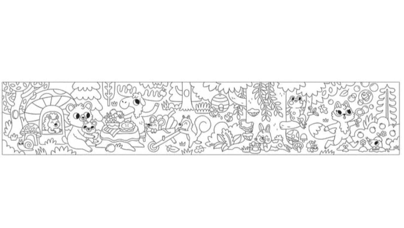 Ooly Carry Along Coloring Book - Pet Pals