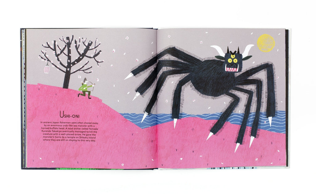 A to Z Monsters & Magical Beings - sample page