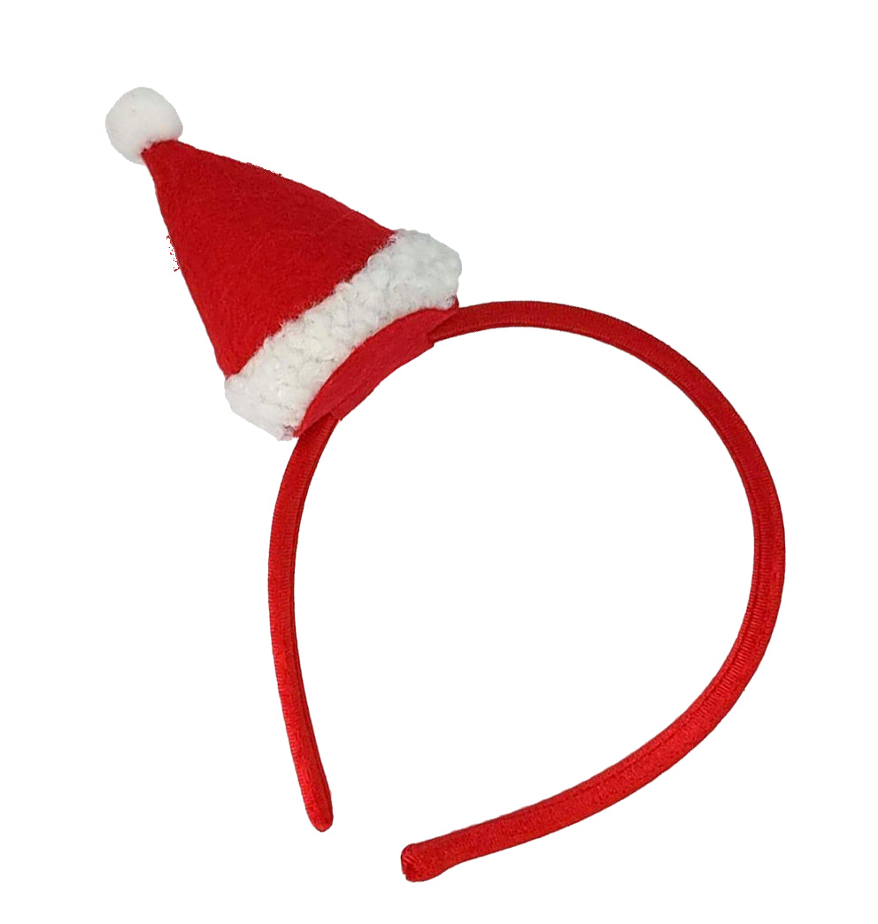 Felt Santa Hat Headband for Kids – Black Wagon Kids