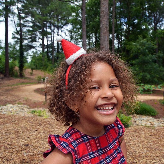 Felt Santa Hat Headband for Kids – Black Wagon Kids