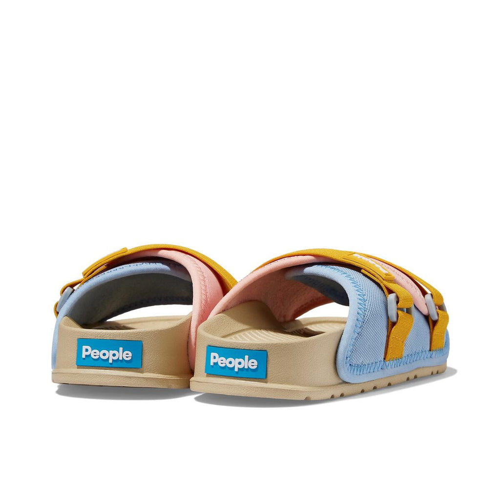 People Footwear Kids Lennon Slip-on Sandal - Pink/Blue/Yellow