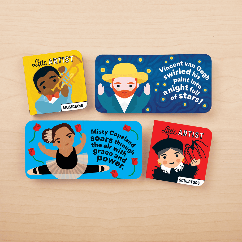 Little Artist Board Book Set - Toddler - sample