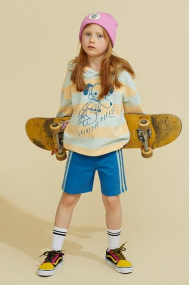 Supersonic Blue Organic Kids Shorts
