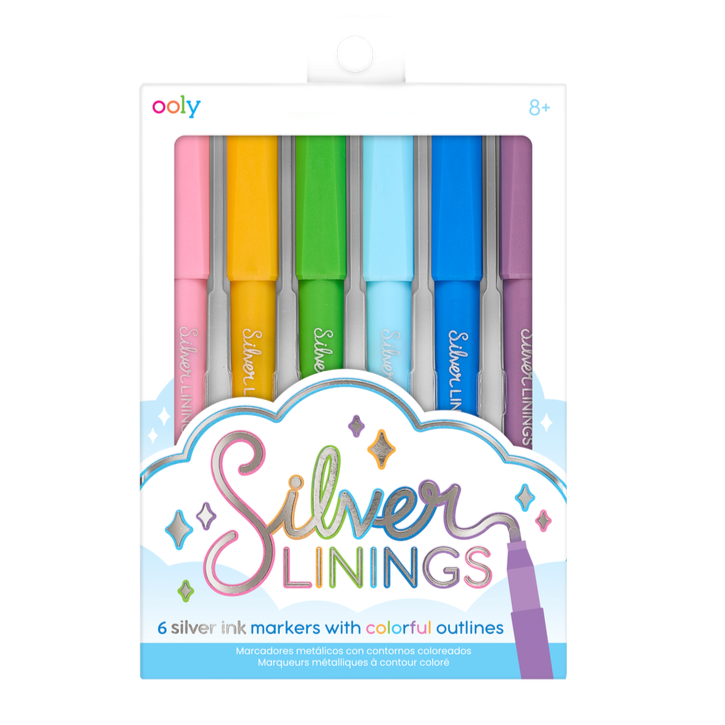 Silver Lining Marker Pens by OOLY