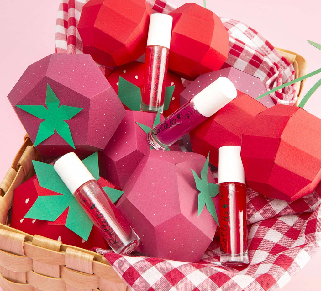 Kid Safe Roll-on Lip Gloss in Fruit Scents