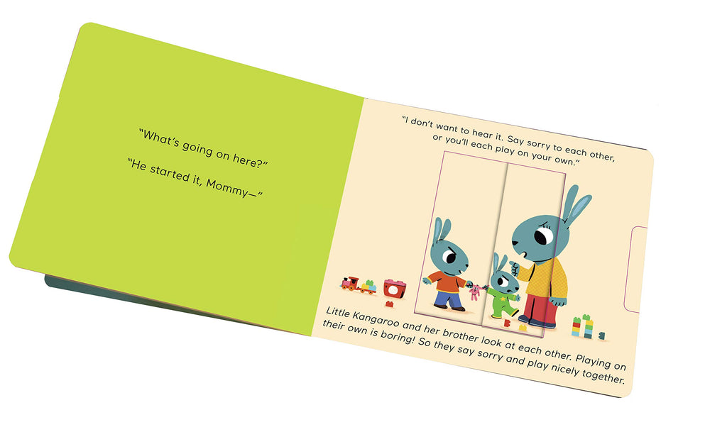 Brothers and Sisters: Pull & Play Book for Baby - sample page1