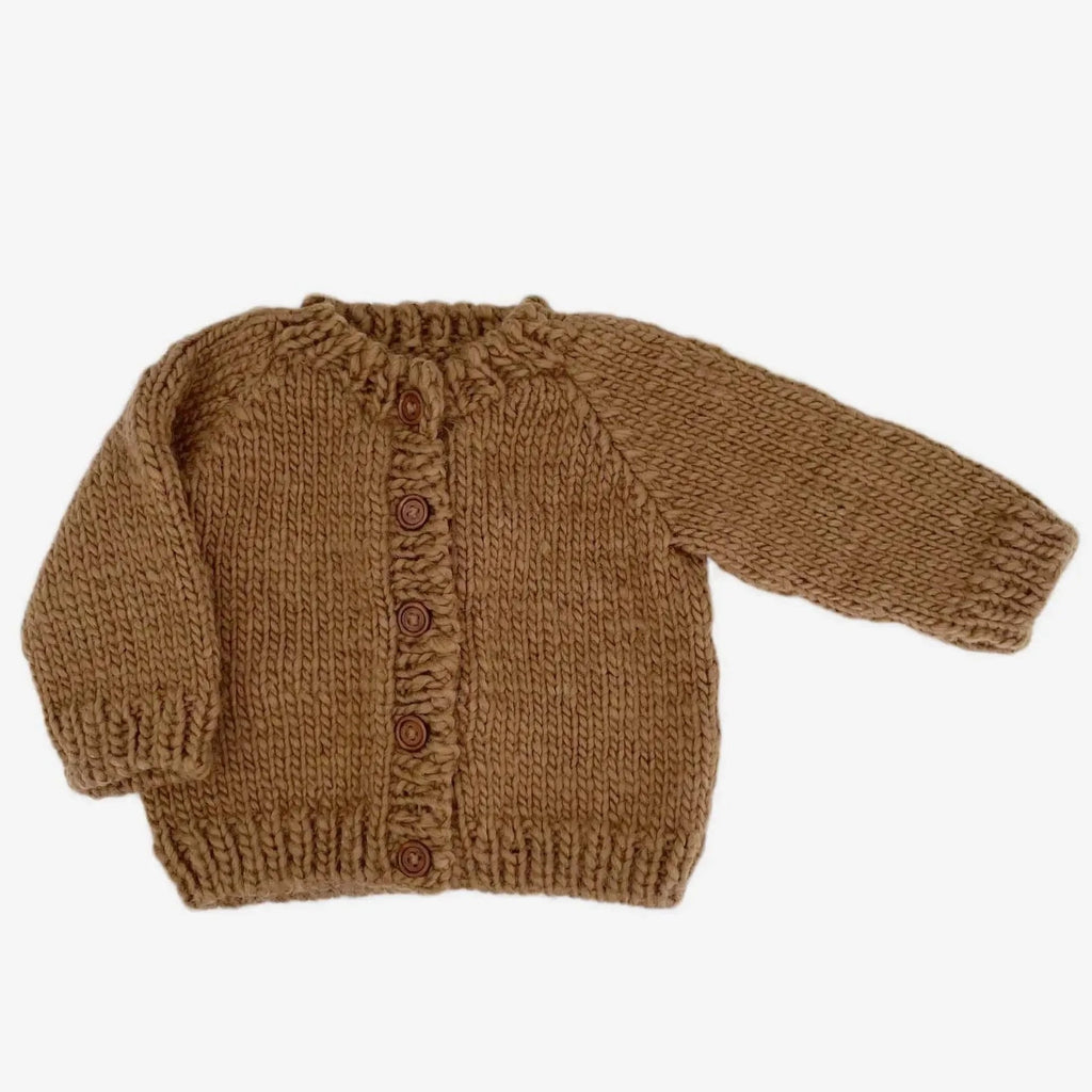 Handknit Soft Acrylic Baby Sweater - Sizes Newborn to 6 yrs 